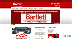 Desktop Screenshot of bartlettcomm.ca